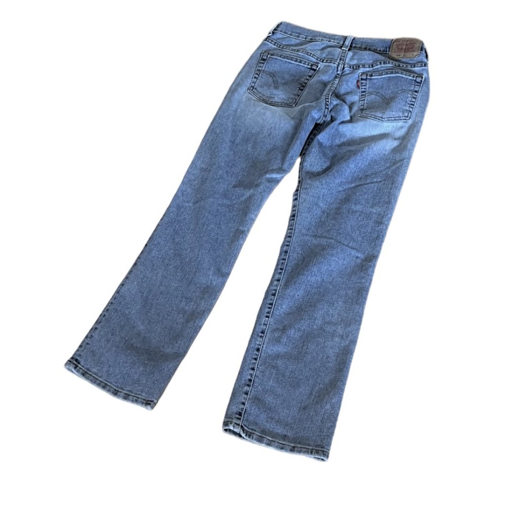 Vintage Women's Levi's Nouveau Low Rise Straight Stretch 505 Jeans, Size 4 Mis S - Picture 8 of 10